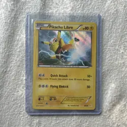Pokemon TCG Pikachu Libre 30/30 XY Trainer Kit Holo Rare 2016 English 80 HP - Image 1