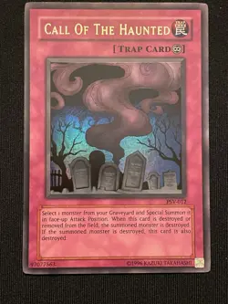 Call of the Haunted PSV-012 Ultra Rare Trap Unlimited Yu-Gi-Oh - Image 1