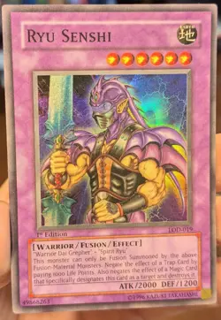 Ryu Senshi LOD-019 1st Edition NM [Yu-Gi-Oh! Legacy of Darkness, Fusion, Super] - Image 3