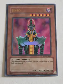 Jinzo RP02-EN001 Retro Pack 2 Ultra Rare Unlimited Edition NM Yugioh - Image 1