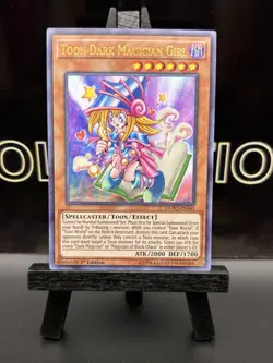 *** TOON DARK MAGICIAN GIRL *** 1ST EDITION ULTRA RARE DUPO-EN041 YUGIOH! - Image 2