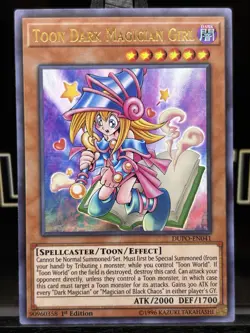 *** TOON DARK MAGICIAN GIRL *** 1ST EDITION ULTRA RARE DUPO-EN041 YUGIOH! - Image 3