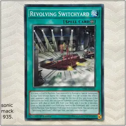 Revolving Switchyard - TDIL-EN092 - Common 1st Edition Yugioh - Image 1