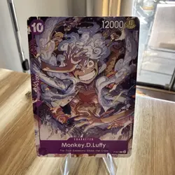 Monkey.D.Luffy P-041 - Starter Deck 18: PURPLE Monkey.D.Luffy Promo Near-Mint - Image 1