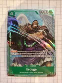 One Piece TCG ● OP07-021 ● R ● Urouge ● NM ● ENG ● Alt Art Promo - Image 1