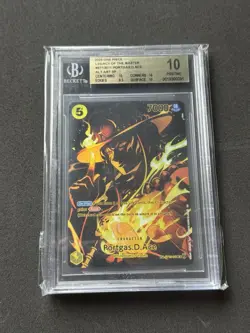 One Piece Portgas.D.Ace ST13-011 SR Legacy Of The Master Alt Art SP 10 - Image 1