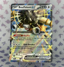 Bouffalant ex - 77/86 - Double Rare - Pokemon White Flare - NM - Image 1