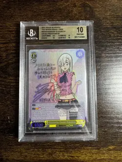 Elizabeth Sds Sx03-002 Sp Bgs 10 Weiss Schwarz the Seven Deadly sins - Image 1
