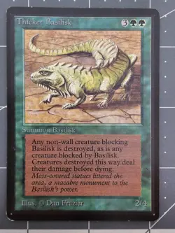 MTG ⭐ Beta Edition ⭐ Thicket Basilisk ⭐ Vintage Legacy ⭐ - Image 1