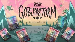 🌪SECRET LAIR COMMANDER: GOBLIN STORM 🌪MTG Pre-Order Complete 100+ Card Deck! - Image 1