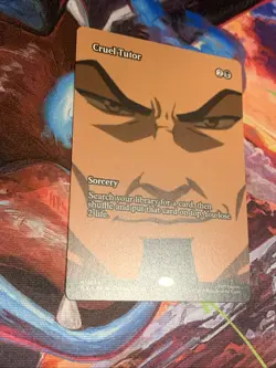 MTG Cruel Tutor (Borderless) Avatar The Last Airbender : Mythic Rare Mint - Image 3