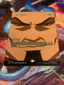 MTG Cruel Tutor (Borderless) Avatar The Last Airbender : Mythic Rare Mint - Image 4