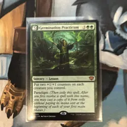 Magic: The Gathering Germination Practicum Sorcery Green 0149 2020 English - Image 1