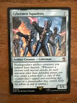 Cybermen Squadron - MTG - WHO 176 - LP - Image 1