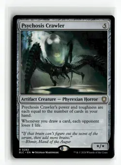 Psychosis Crawler Bloomburrow NM Rare #234 MTG Magic - Image 1