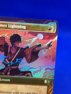 MTG Secrets of Strixhaven Redirect Lightning 0343 Foil Borderless Showcase NM - Image 5