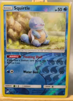 SQUIRTLE 22/181 N/M REVERSE HOLO TEAM UP POKEMON ENGLISCH - Image 1