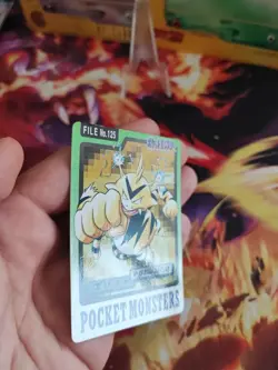 Pokemon Karte Card Electabuzz Elektek Pocket Monster Carddass 1997 japanese NM - Image 5