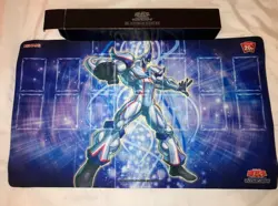 Yu-Gi-Oh Elemental Hero Neos Playmat 20th Anniversary OCG Official Konami - Image 1