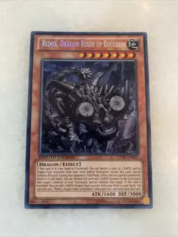 1x Redox, Dragon Ruler of Boulders - CT10-EN003 - Secret Rare - NM - Yugioh! - Image 1