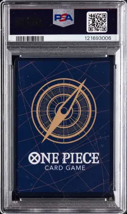 2025 ONE PIECE OP11-A FIST OF DIVINE SPEED #005 LUFFY-TAROU PSA 10 - Image 2
