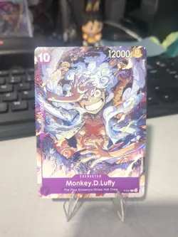 Monkey.D.Luffy P-041 - Starter Deck 18: PURPLE Monkey.D.Luffy Promo Near-Mint - Image 1