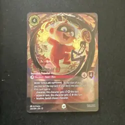 Disney Lorcana TCG Wilds Unknown Jack Jack Parr Incredible Potential 232/204 - Image 1