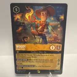 Disney Lorcana Wilds Unknown Woody Jungle Guide 15/204 Legendary None Foil - Image 1