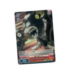 Weiss Schwarz Life-Or-Death Battle, Iggy JJ/SE41-E23J JJR Foil Card NM - Image 1