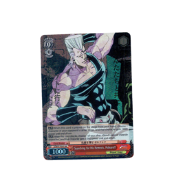 Weiss Schwarz Searching for His Nemesis, Polnareff JJ/SE41-E24J JJR Foil Card NM - Image 1