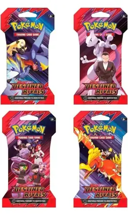 Pokemon Trading Card Game: Destined Rivals Sleeved Boosters - Image 1