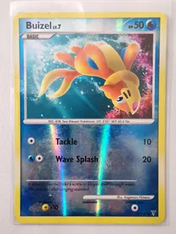 Buizel 92/147 Supreme Victors Pokemon Card Reverse Holo Common MP - Image 1