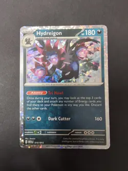 McDonald's Pokemon TCG 2024 Hydreigon Holo Card 010/015 - Image 2