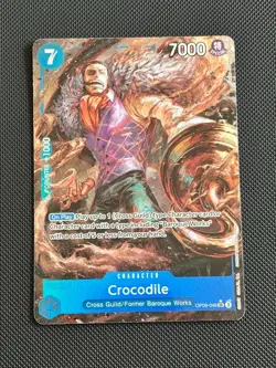 One Piece CCG | (Crocodile | OP09-046) Alt Art Card TCG RARE English - Image 1