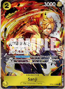 One Piece Card Game - Offline Regional 2024 FINALIST Card Vol. 1 - Promo - Image 3