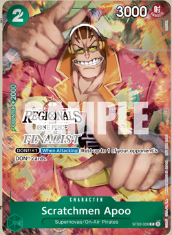 One Piece Card Game - Offline Regional 2024 FINALIST Card Vol. 1 - Promo - Image 5