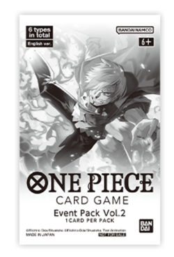 One Piece Card Game Event Pack Vol. 2 ENGLISH SEALED TCG Promo Prize Card - Image 1