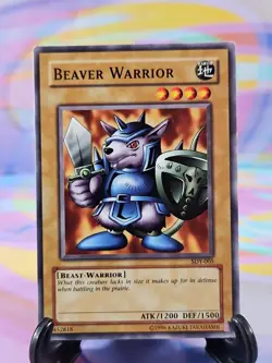 Yu-Gi-Oh TCG Card | Beaver Warrior SDY-005 - Image 1
