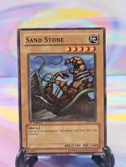 Yu-Gi-Oh TCG Card | Sand Stone 1st Edition LOB-109 - Image 1