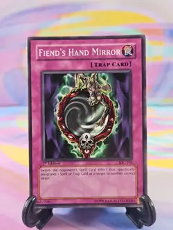 Yu-Gi-Oh TCG Card | Fiend's Hand Mirror 1st Edition IOC-102 - Image 1
