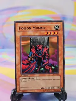 Yu-Gi-Oh TCG Card | Poison Mummy 1st Edition PGD-016 - Image 1