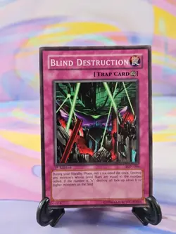 Yu-Gi-Oh TCG Card | Blind Destruction 1st Edition LON-086 - Image 1