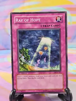 Yu-Gi-Oh TCG Card | Ray of Hope DCR-103 First Edition - Image 1