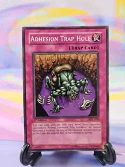 Yu-Gi-Oh TCG Card | Adhesion Trap Hole 1st Edition MFC-050 - Image 1