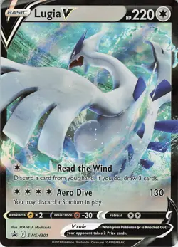 Lugia V Holo Promo SWSH: Sword & Shield Promo Cards SWSH301 NM - Image 1