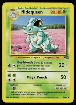 Pokemon Card - Nidoqueen Jungle 23/64 Rare - Image 1