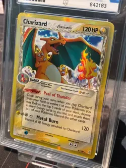 2006 Pokemon Card EX Charizard Crystal Guardians Holo ACE 7 Near Mint 4/100 TCG - Image 2