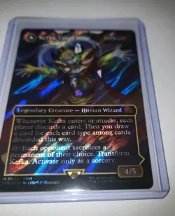 Magic The Gathering Final Fantasy Kefka Borderless Design Surge Foil Card 0543 - Image 5