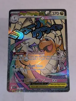 Pokemon Card TCG Mega Dragonite Ex 271/217 Mega Attack Rare Ascended Heroes NM - Image 1