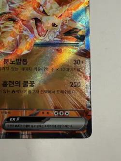 NM Arcanine ex 016/078 SV1V Violet ex Holo Pokemon card Korean - Image 4